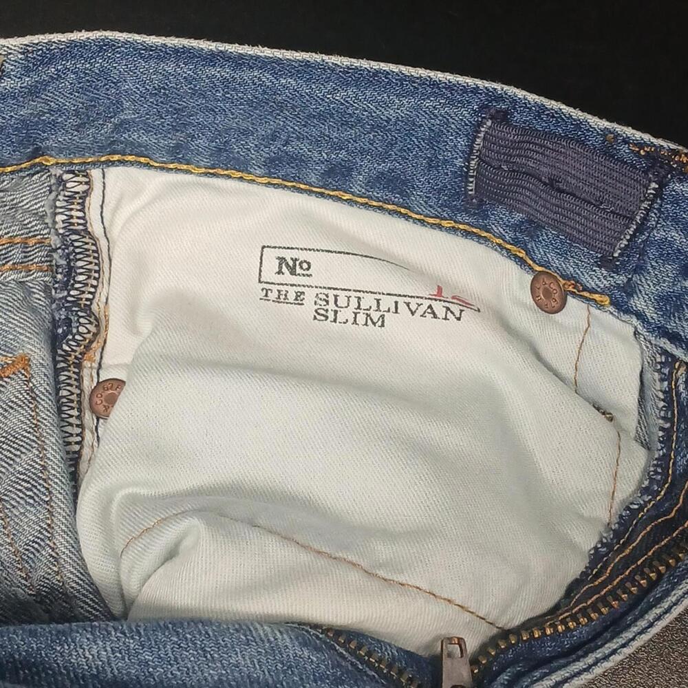 Polo Ralph Lauren Youth Size 12 The Sullivan Distressed Slim Jeans, 24" Inseam - Picture 7 of 8